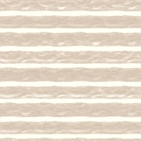 Minimal ecru jute plain horizontal stripe texture pattern. Two tone washed out beach decor background. Modern rustic brown sand color design. Seamless striped distress shabby chic pattern.
