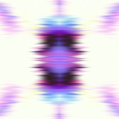 Optik kravat boyası kaleydoskop bulanık doku arka planı. Kusursuz simetri ombre etkisi geçti. 80 'lerin stili eski geometrik ayna deseni. Yüksek çözünürlüklü funky plaj giyin moda tekstili