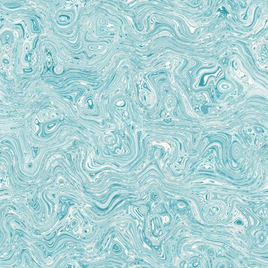 Ege mavisi benekli girdap mermer denizcilik dokusu arka planı. Yaz kıyı yaşam tarzı ev dekorasyonu. Sıvı mavi su akış efekti tekstil dikişsiz desen boyadı.