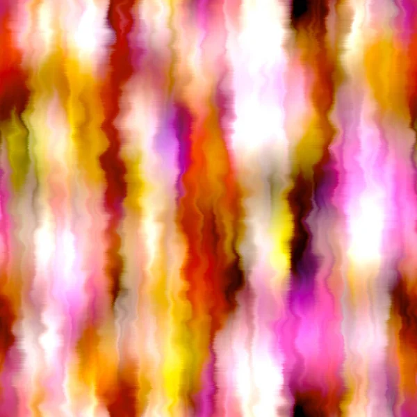Krwawienie pionowe pasek lato krawat farbowanie Batik plaża nosić wzór. Płynnie urozmaicona gradientowa przestrzeń barwiona efektem shibori. Wypłukane malarsko modne tło druku mody. — Zdjęcie stockowe