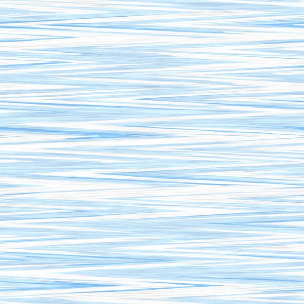 Space dyed coastal marl stripe texture background. Seamless jersey fabric effect repeatable swatch. Coastal marine summer style. — Stock Photo, Image