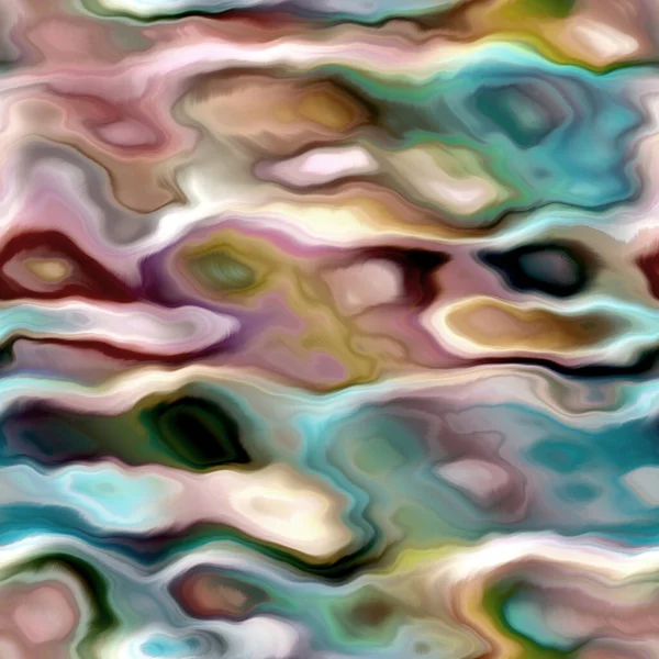 Brillante patrón de desgaste abstracto de playa de mármol. Moda de verano sin costuras ropa orgánica diseño de tinta fluida muestra. —  Fotos de Stock