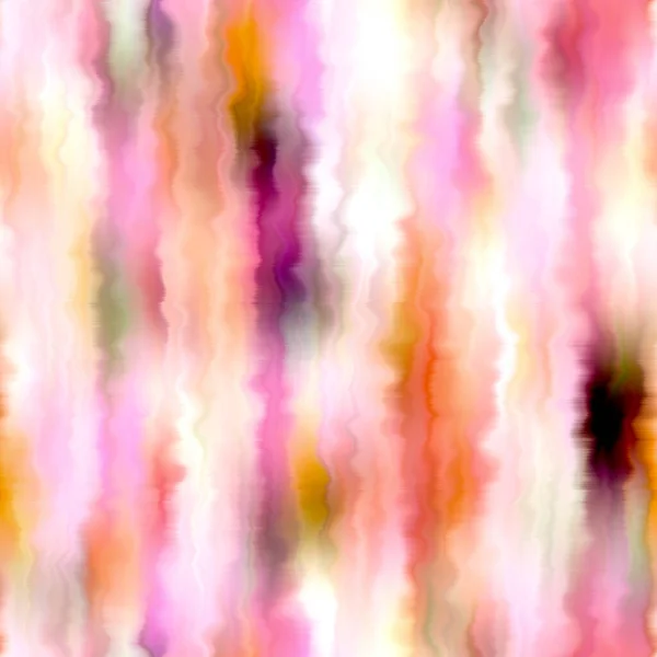 Banda vertical sangrado corbata de verano teñido batik playa desgaste patrón. Gradiente abigarrado sin costuras espacio teñido efecto shibori. Lavado pintada moda moda impresión fondo. — Foto de Stock