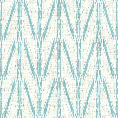 Ege deniz mavisi çizgili desenli keten desenli arka plan. Yazlık yaşam tarzı ev dekorasyonu efekti. Deniz yeşili yıkama grunge dalga çizgisi bulanık. Dekoratif tekstil dikişsiz desen