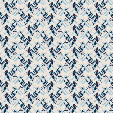 İndigo mavisi dikey kırık çizgiler, denizdeki pürüzsüz desen. Modern marin çizgili denizci baskısı. Klasik Nantucket kumaş tarzı. Yaz deniz dekoru. Hazırsı erkeksi moda baskısı.