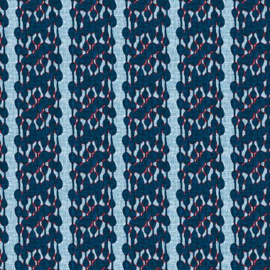 İndigo mavisi dikey kırık çizgiler, denizdeki pürüzsüz desen. Modern marin çizgili denizci baskısı. Klasik Nantucket kumaş tarzı. Yaz deniz dekoru. Hazırsı erkeksi moda baskısı.