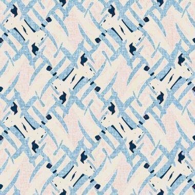 İndigo mavisi noktalı şebeke, denizdeki kusursuz şablonu kontrol et. Modern düzensiz deniz çizgisi geometrik denizci baskısı. Klasik Nantucket kumaş tarzı. Yaz deniz dekoru. Erkeksi moda baskısı