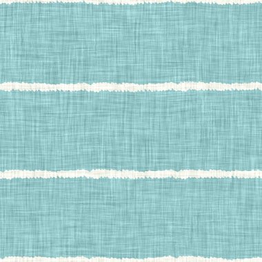 Ege deniz mavisi çizgili desenli keten desenli arka plan. Yazlık yaşam tarzı ev dekorasyonu efekti. Deniz yeşili yıkama grunge dalga çizgisi bulanık. Dekoratif tekstil dikişsiz desen