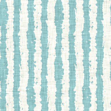 Ege deniz mavisi çizgili desenli keten desenli arka plan. Yazlık yaşam tarzı ev dekorasyonu efekti. Deniz yeşili yıkama grunge dalga çizgisi bulanık. Dekoratif tekstil dikişsiz desen