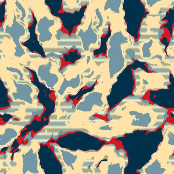 Klassiek marine blauw rood geel naadloze textuur. Moderne retro zwemmode allover print. Memphis stijl mannelijke grunge abstracte achtergrond. Hoge kwaliteit jpg staal. — Stockfoto