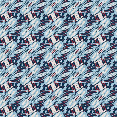 İndigo mavisi noktalı şebeke, denizdeki kusursuz şablonu kontrol et. Modern düzensiz deniz çizgisi geometrik denizci baskısı. Klasik Nantucket kumaş tarzı. Yaz deniz dekoru. Erkeksi moda baskısı