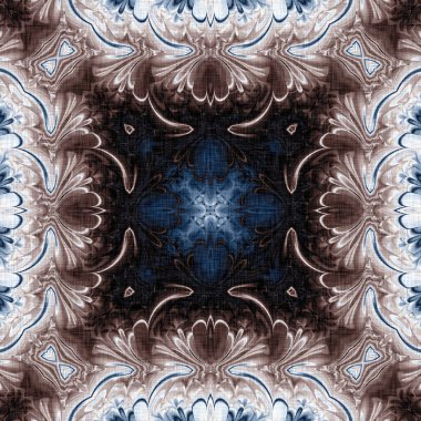 Koyu mavi bandana tarzı kravat izi. Kusursuz etnik ipekten ev dekorasyonu, erkeksi renkte fayanslar. Modern vintage yastık, yastık ve boho moda tekrarı için.