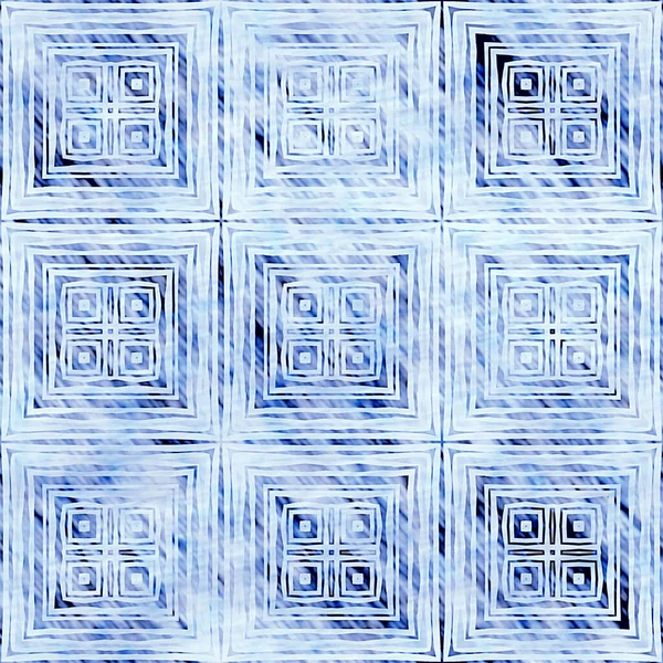 Çivit mavisi grunge çamaşır bezi izi deseni. Modern rustik nantucket solgun aşınmış kumaş efektli arka plan. Erkek kravatı ev deco moda geometrik tasarımı boyanmış