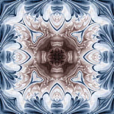 Koyu mavi bandana tarzı kravat izi. Kusursuz etnik ipekten ev dekorasyonu, erkeksi renkte fayanslar. Modern vintage yastık, yastık ve boho moda tekrarı için.