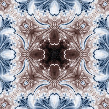 Koyu mavi bandana tarzı kravat izi. Kusursuz etnik ipekten ev dekorasyonu, erkeksi renkte fayanslar. Modern vintage yastık, yastık ve boho moda tekrarı için.