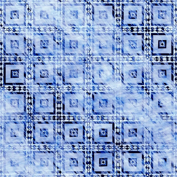 Çivit mavisi grunge çamaşır bezi izi deseni. Modern rustik nantucket solgun aşınmış kumaş efektli arka plan. Erkek kravatı ev deco moda geometrik tasarımı boyanmış