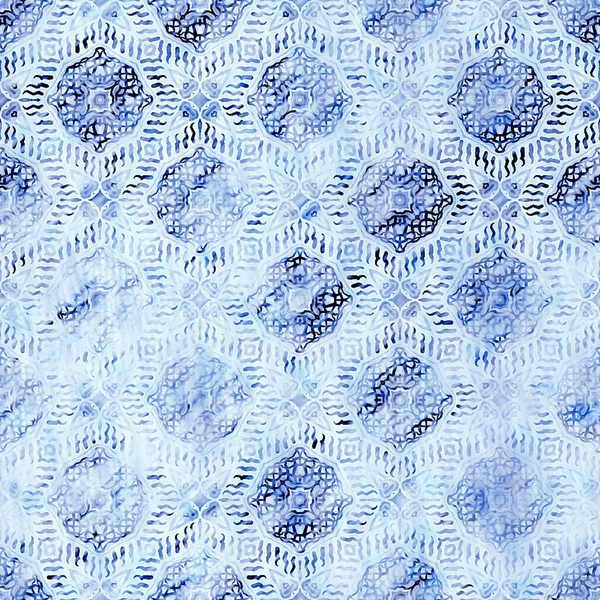 Indigo μπλε grunge πλύνετε λινό σχέδιο εκτύπωσης. Σύγχρονο ρουστίκ nantucket stressed ύφασμα υφασμάτινο εφέ φόντο σε χλωμό φθαρμένο στυλ. Ισοπαλία masculine βαμμένο σπίτι deco μόδας γεωμετρικό σχεδιασμό — Φωτογραφία Αρχείου