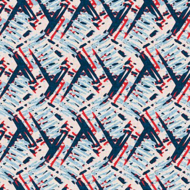 İndigo mavisi yatay kırık çizgili, denizdeki pürüzsüz desen. Modern deniz hattı çizgili denizci baskısı. Klasik Nantucket kumaş tarzı. Yaz deniz dekoru. Hazırsı erkeksi moda baskısı.