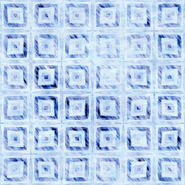 Çivit mavisi grunge çamaşır bezi izi deseni. Modern rustik nantucket solgun aşınmış kumaş efektli arka plan. Erkek kravatı ev deco moda geometrik tasarımı boyanmış