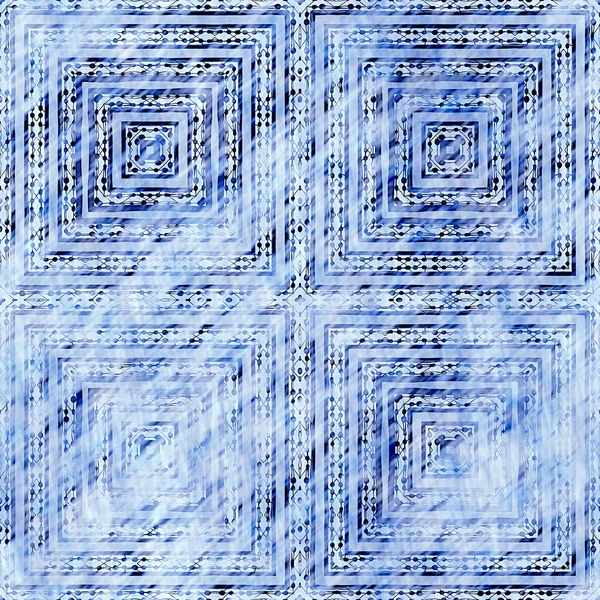 Çivit mavisi grunge çamaşır bezi izi deseni. Modern rustik nantucket solgun aşınmış kumaş efektli arka plan. Erkek kravatı ev deco moda geometrik tasarımı boyanmış