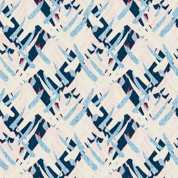İndigo mavisi noktalı şebeke, denizdeki kusursuz şablonu kontrol et. Modern düzensiz deniz çizgisi geometrik denizci baskısı. Klasik Nantucket kumaş tarzı. Yaz deniz dekoru. Erkeksi moda baskısı