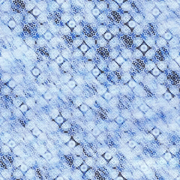 Çivit mavisi grunge çamaşır bezi izi deseni. Modern rustik nantucket solgun aşınmış kumaş efektli arka plan. Erkek kravatı ev deco moda geometrik tasarımı boyanmış