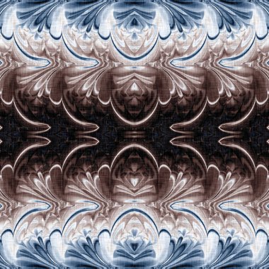 Koyu mavi bandana tarzı kravat izi. Kusursuz etnik ipekten ev dekorasyonu, erkeksi renkte fayanslar. Modern vintage yastık, yastık ve boho moda tekrarı için.