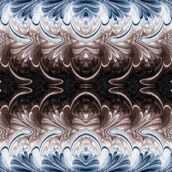 Koyu mavi bandana tarzı kravat izi. Kusursuz etnik ipekten ev dekorasyonu, erkeksi renkte fayanslar. Modern vintage yastık, yastık ve boho moda tekrarı için.