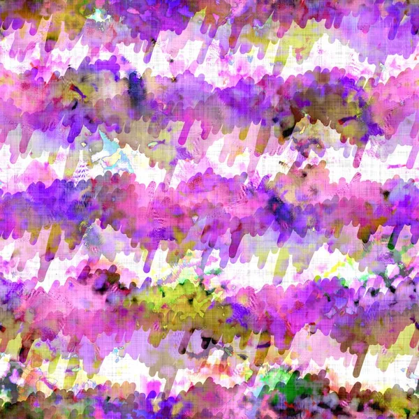 Dağınık yaz kravatlı batik plaj desenli. Kusursuz renkli lekeli uzay boyalı efekt modayı. Yumuşak döşenmiş arka plan yıkanmış. 