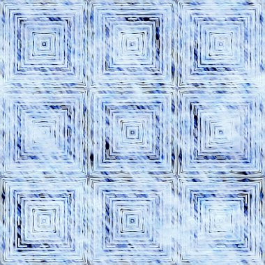 Çivit mavisi grunge çamaşır bezi izi deseni. Modern rustik nantucket solgun aşınmış kumaş efektli arka plan. Erkek kravatı ev deco moda geometrik tasarımı boyanmış