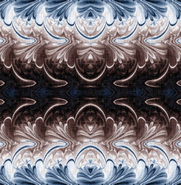 Koyu mavi bandana tarzı kravat izi. Kusursuz etnik ipekten ev dekorasyonu, erkeksi renkte fayanslar. Modern vintage yastık, yastık ve boho moda tekrarı için.