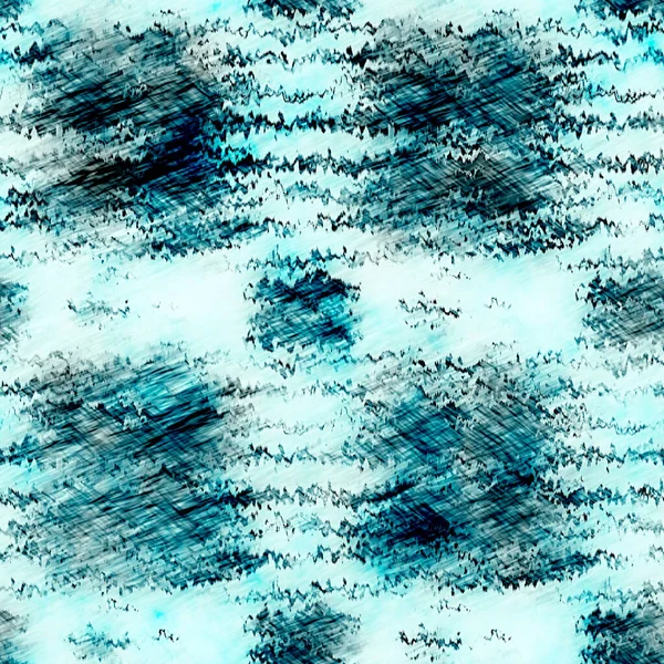 Ege Teal mavisi grunge boyalı kan lekeli keten desenli yıkama. Denizcilik tarzında modern tekstil efektleri. Erkeksi kravat boyası, ev dekorasyonu, çizgili tasarım.