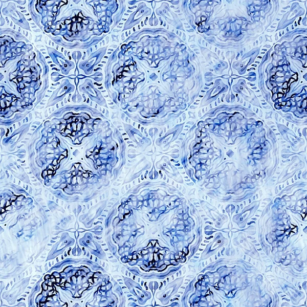 Індиго синій гранжевий візерунок для прання білизни. Сучасний сільський носоріг суворий тканинний текстильний ефект фону в блідоносному стилі. Маскулінна краватка пофарбована в домашній деко модний геометричний дизайн — стокове фото