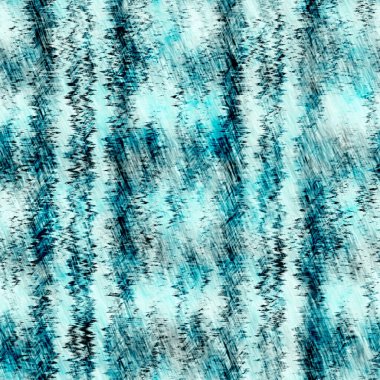 Ege Teal mavisi grunge boyalı kan lekeli keten desenli yıkama. Denizcilik tarzında modern tekstil efektleri. Erkeksi kravat boyası, ev dekorasyonu, çizgili tasarım.