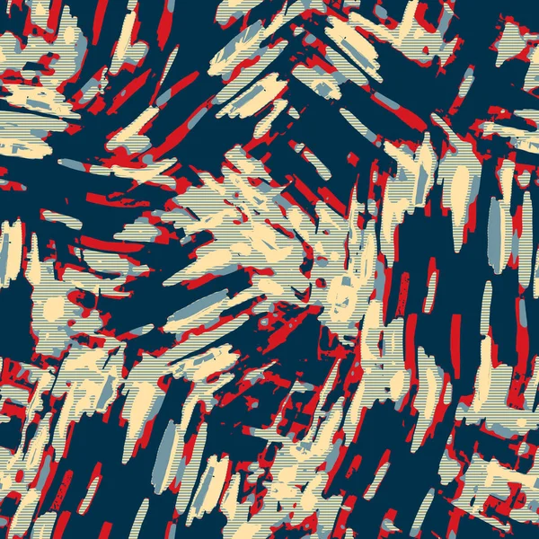  Klasik deniz mavisi, kırmızı, sarı, dikişsiz doku. Modern retro-yüzme modadan izler giyer. Memphis tarzı maskülen grunge soyut arka plan. Yüksek kaliteli jpg kumaşı.