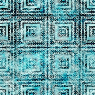 Ege Teal Green grunge keten izi örneği. Modern rustik nantucket, denizcilik tarzında kumaş tekstil etkisine zarar vermiştir. Kravat boyası ev dekorasyonu moda geometrik tasarımı