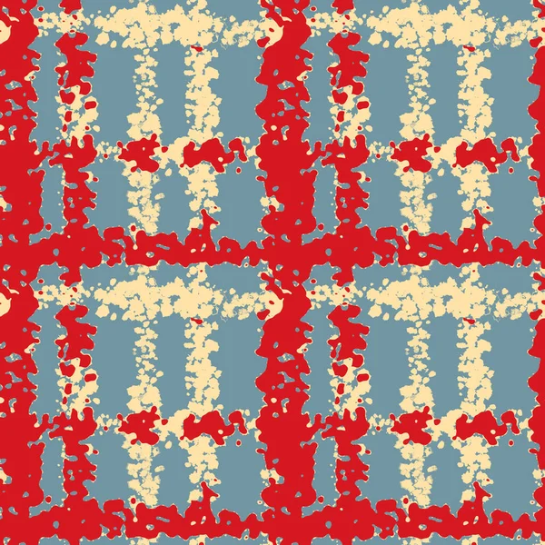 Klassisches marine blau rot gelb nahtlose Textur. Moderne Retro-Badebekleidung mit Allover-Print. Memphis-Stil männlichen Grunge abstrakten Hintergrund. Hochwertige jpg swatch. — Stockfoto