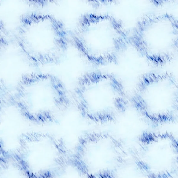 Indigo blue mottled grunge wash linnen print pattern. Vintage nantucket distress fabric textiled effect background in nautical maritime style. Masculine tie dyed worn home deco fashion batik design — Stock Photo, Image