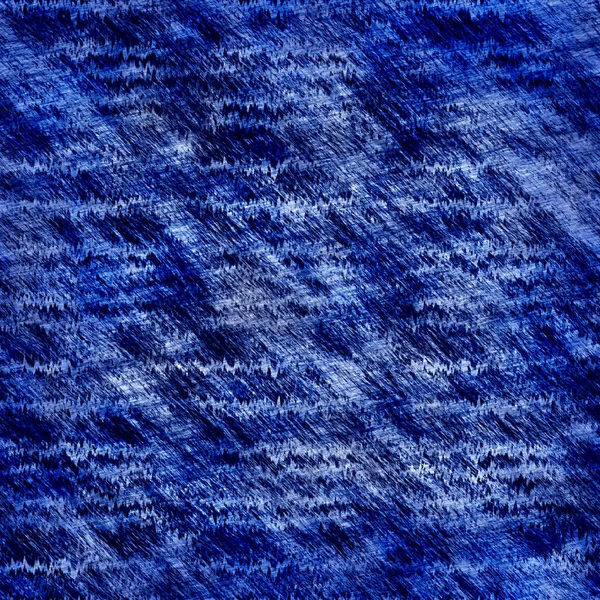 Indigo azul manchado grunge lavagem padrão de impressão de linho. Moderno nantucket tecido angustiado efeito têxtil fundo em estilo marítimo náutico. masculino tie dye desgastado casa deco moda batik design — Fotografia de Stock