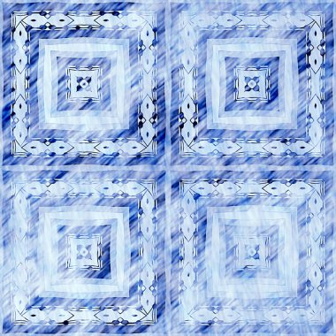  Modern rustik nantucket solgun aşınmış kumaş efektli arka plan. Erkeksi kravat ev deco moda geometrik tasarım. İndigo mavisi grunge çamaşır izi deseni..