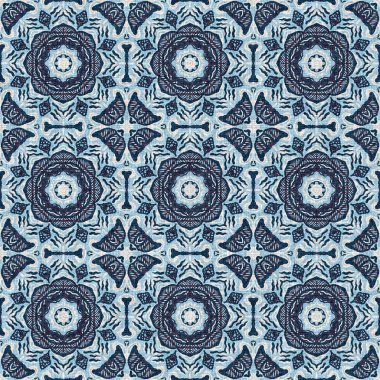  Modern marin geometrik kaleydoskop denizci baskısı. Nantucket kumaş tarzı. Yaz kırsal erkeksi giyimli keten etkisi deniz dekoru. Çivit mavisi, kırmızı, batik, jeo, denizcilik, kusursuz desen..