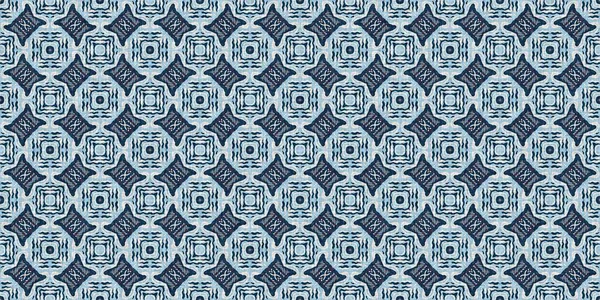 Σύγχρονο Marin Γεωμετρικό Kaleidoscope Banner Ναντάκετ Ύφασμα Υφάσματος Στυλ Καλοκαίρι — Φωτογραφία Αρχείου