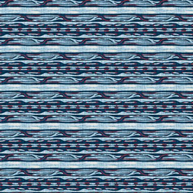  Modern deniz hattı çizgili denizci baskısı. Klasik Nantucket kumaş tarzı. Yaz deniz dekoru. Kolejli, erkeksi moda baskısı. Çivit mavisi, yatay kırık çizgili, denizsel, pürüzsüz desen..