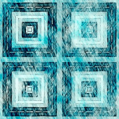  Modern rustik nantucket, denizcilik tarzında kumaş tekstil etkisine zarar vermiştir. Kravat boyası, ev dekoru, geometrik tasarım. Ege Teal yeşili grunge çamaşır izi deseni..