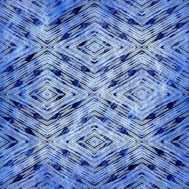  Modern rustik nantucket, denizcilik tarzında kumaş tekstil etkisine zarar vermiştir. Erkeksi kravat boyası ev deco moda geometrik tasarım. İndigo mavisi grunge yıkama bezi deseni..