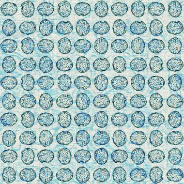  Grunge, ev dekorasyonu kumaş tekstil ürünleri için solgun keten efekt arka planı. Ege Teal deniz kabuğu deniz kabuğu kusursuz desen.