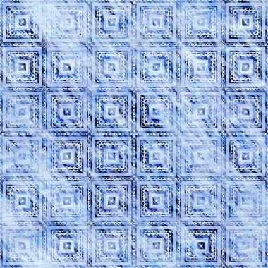  Modern rustik nantucket solgun aşınmış kumaş efektli arka plan. Erkeksi kravat ev deco moda geometrik tasarım. İndigo mavisi grunge çamaşır izi deseni..