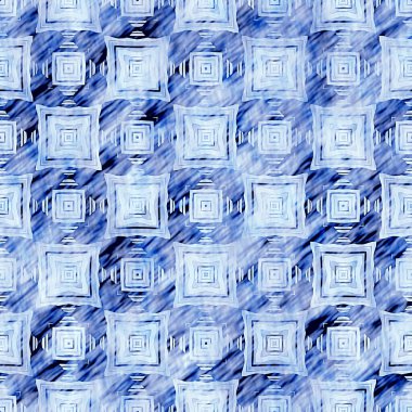  Modern rustik nantucket solgun aşınmış kumaş efektli arka plan. Erkeksi kravat ev deco moda geometrik tasarım. İndigo mavisi grunge çamaşır izi deseni..