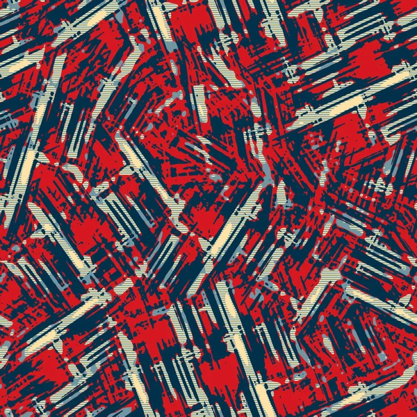  Modern retro-yüzme modadan izler giyer. Memphis tarzı maskülen grunge soyut arka plan. Yüksek kalite jpg swatch. Klasik deniz mavisi, kırmızı, dikişsiz.. 