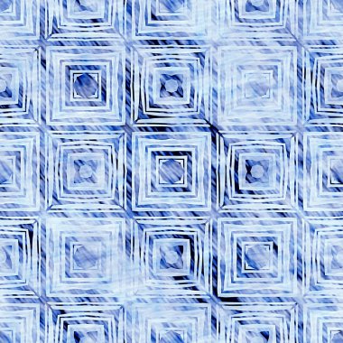  Modern rustik nantucket solgun aşınmış kumaş efektli arka plan. Erkeksi kravat ev deco moda geometrik tasarım. İndigo mavisi grunge çamaşır izi deseni..